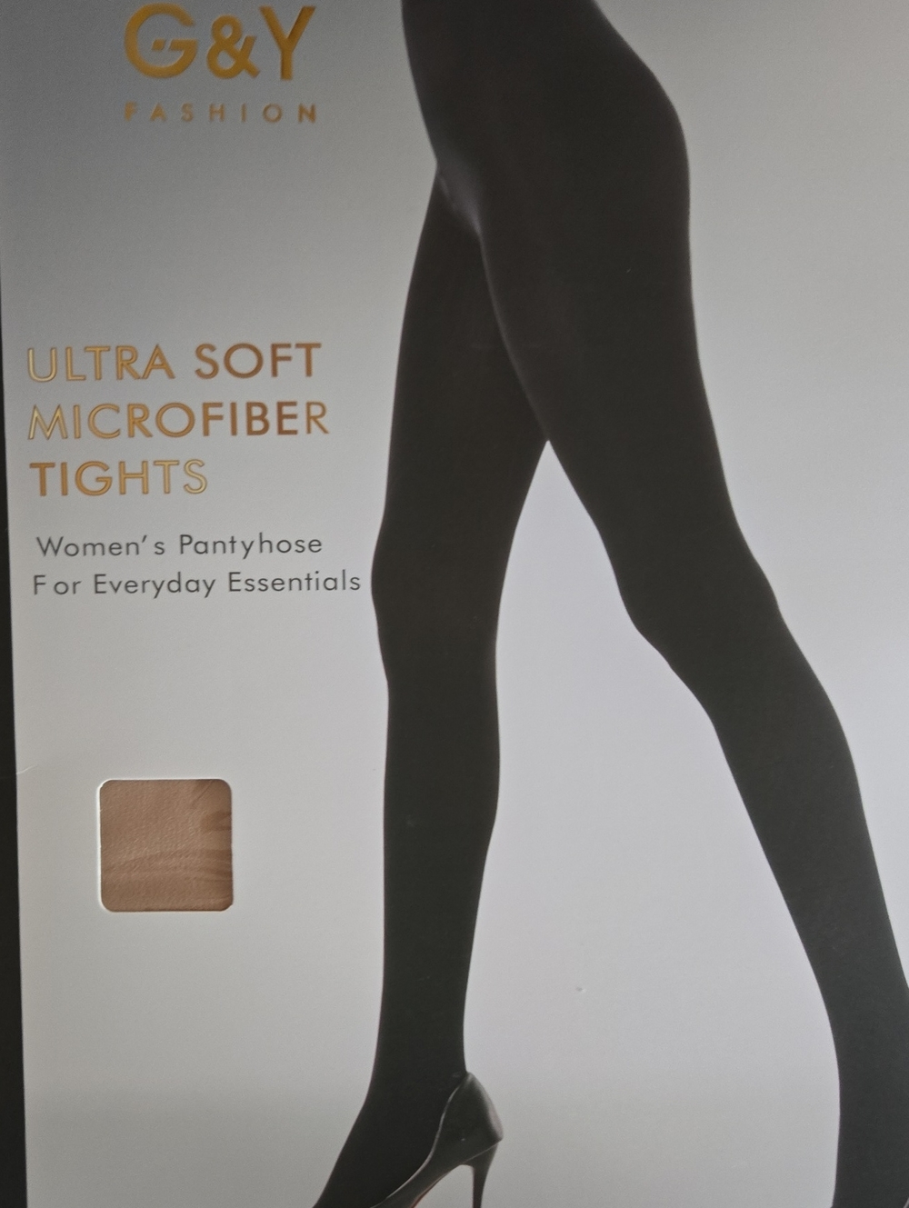 Ultra Soft Microfiber Tights - Nude